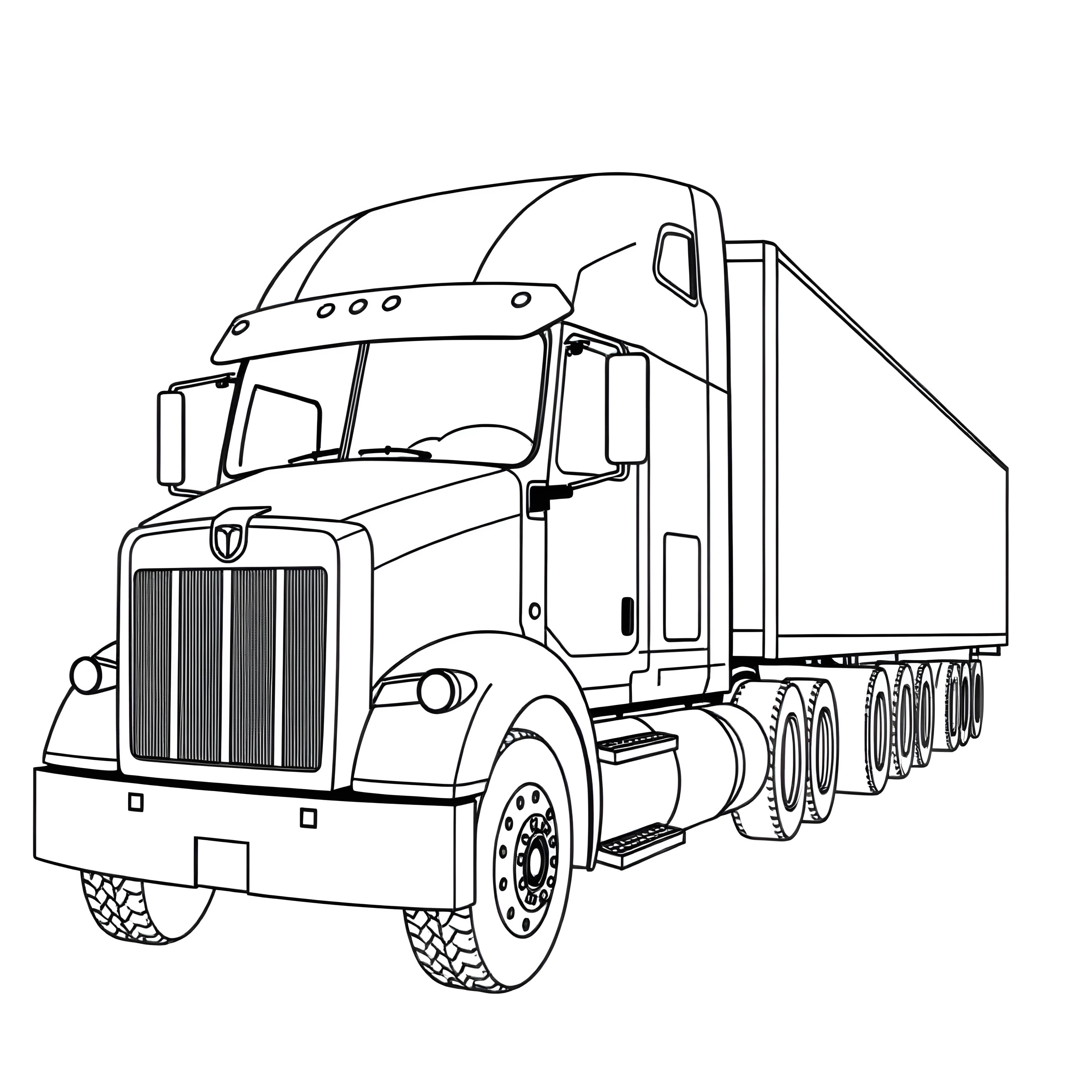 Big Rig Side View