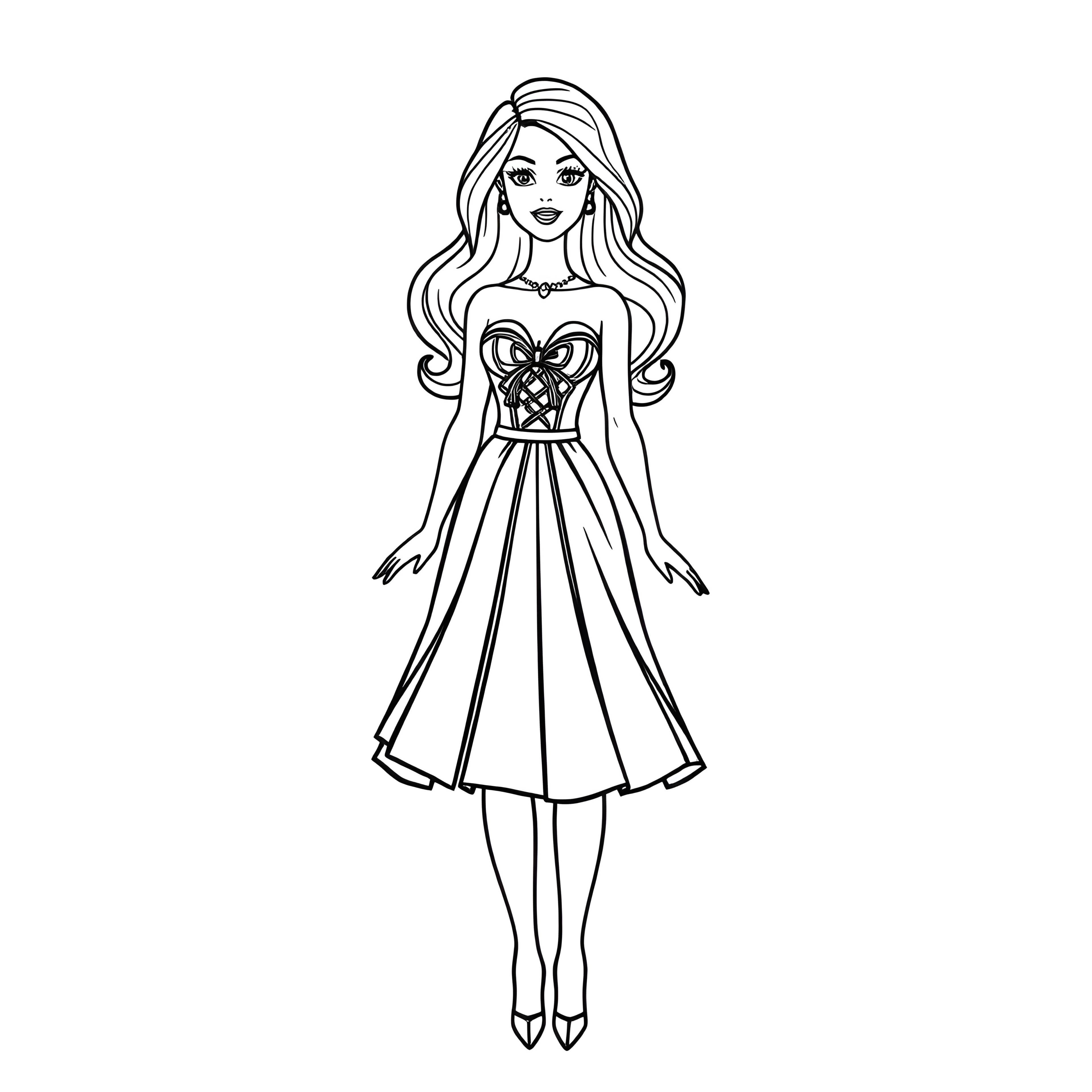 Barbie's Elegant Pose