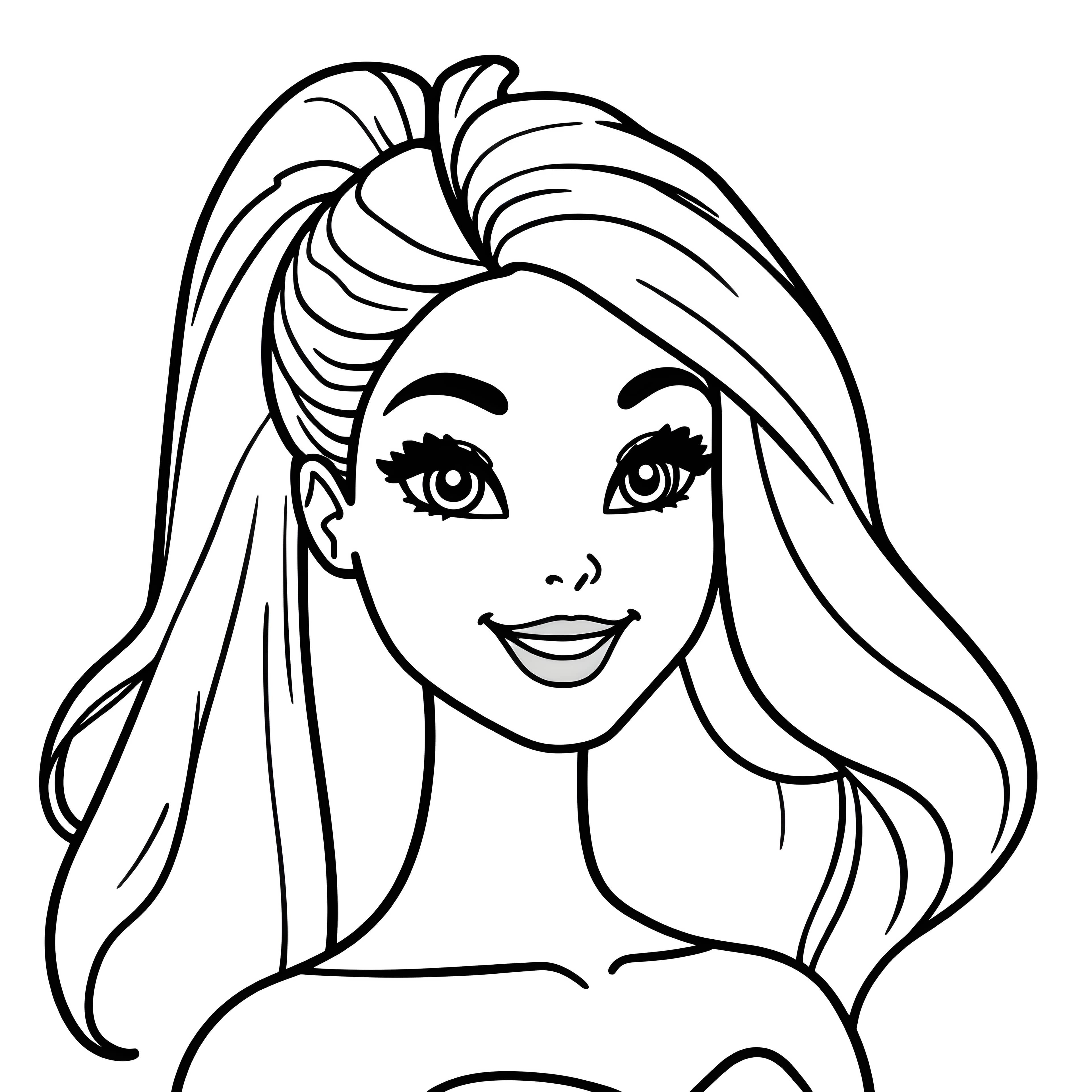 Barbie's Fashionable Smile