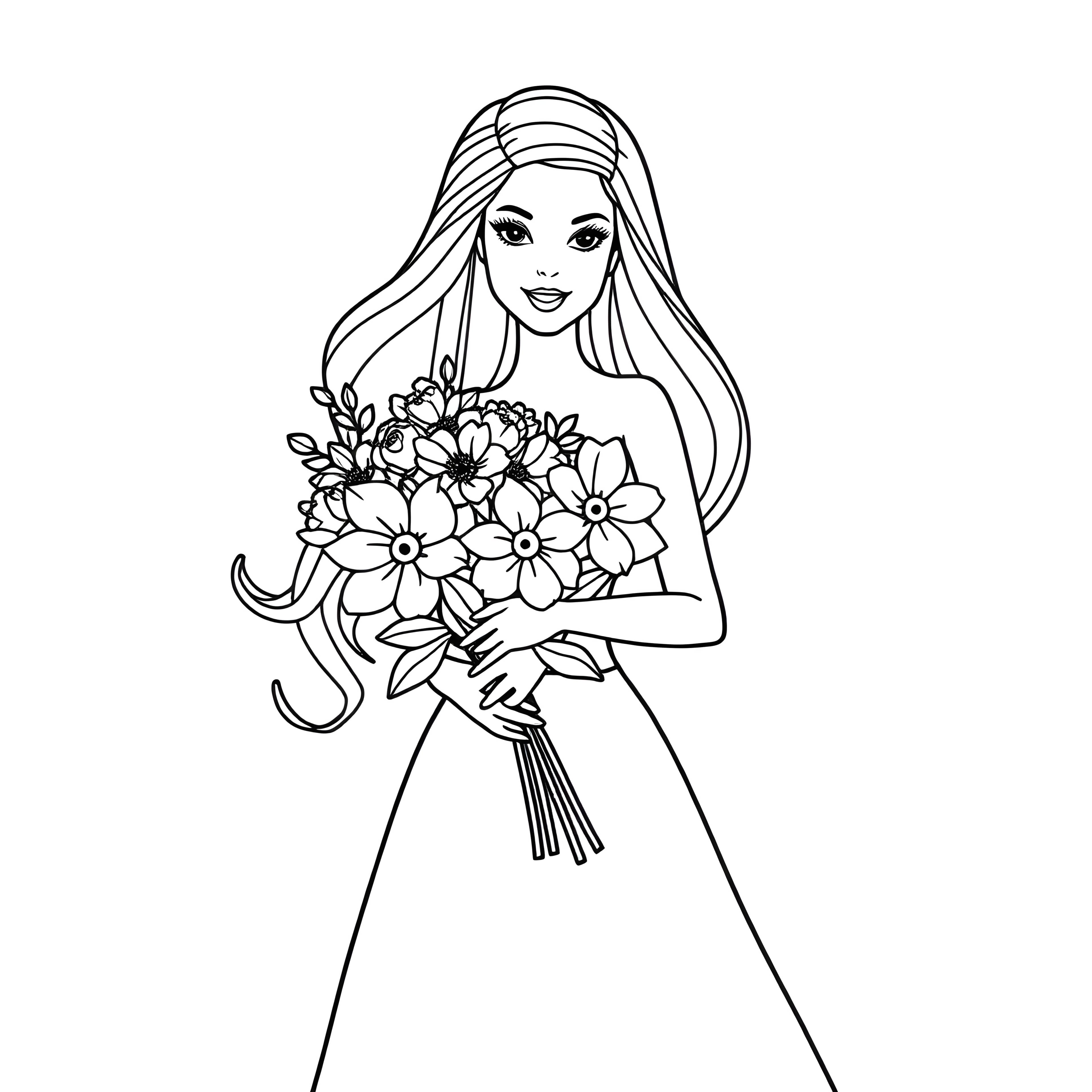 Barbie's Floral Delight