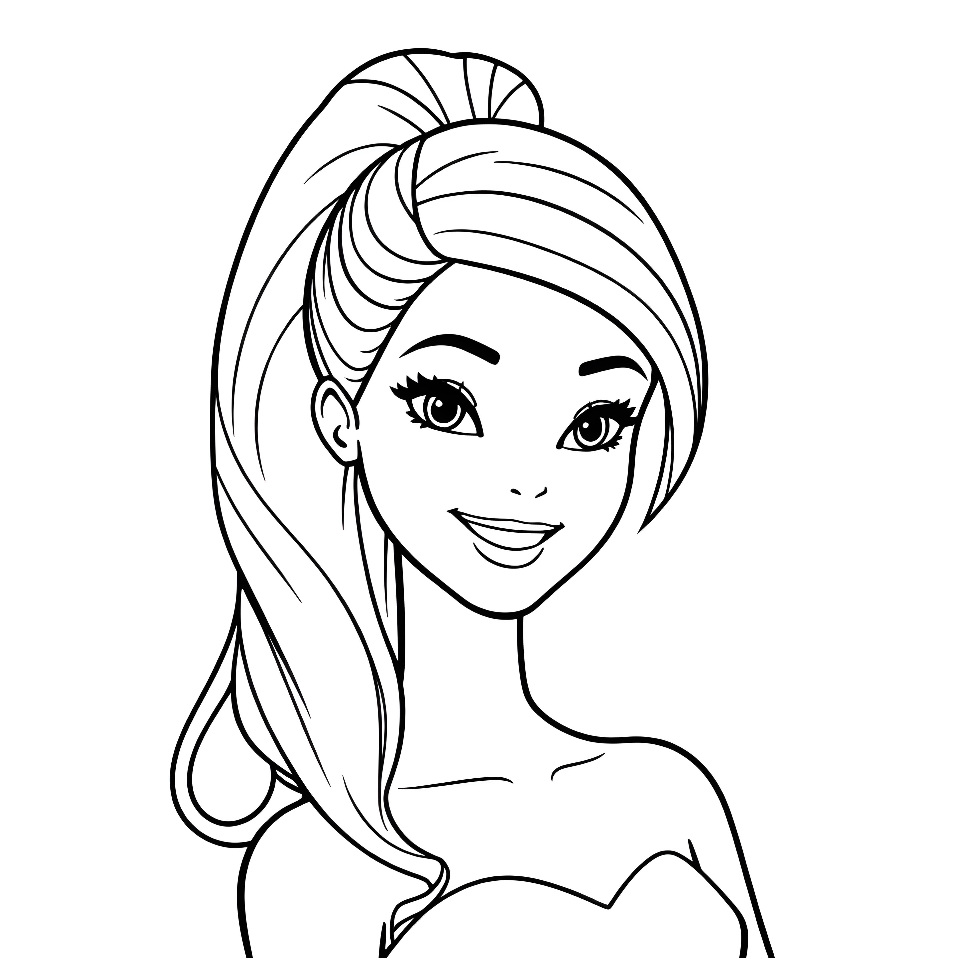 Barbie's Playful Ponytail