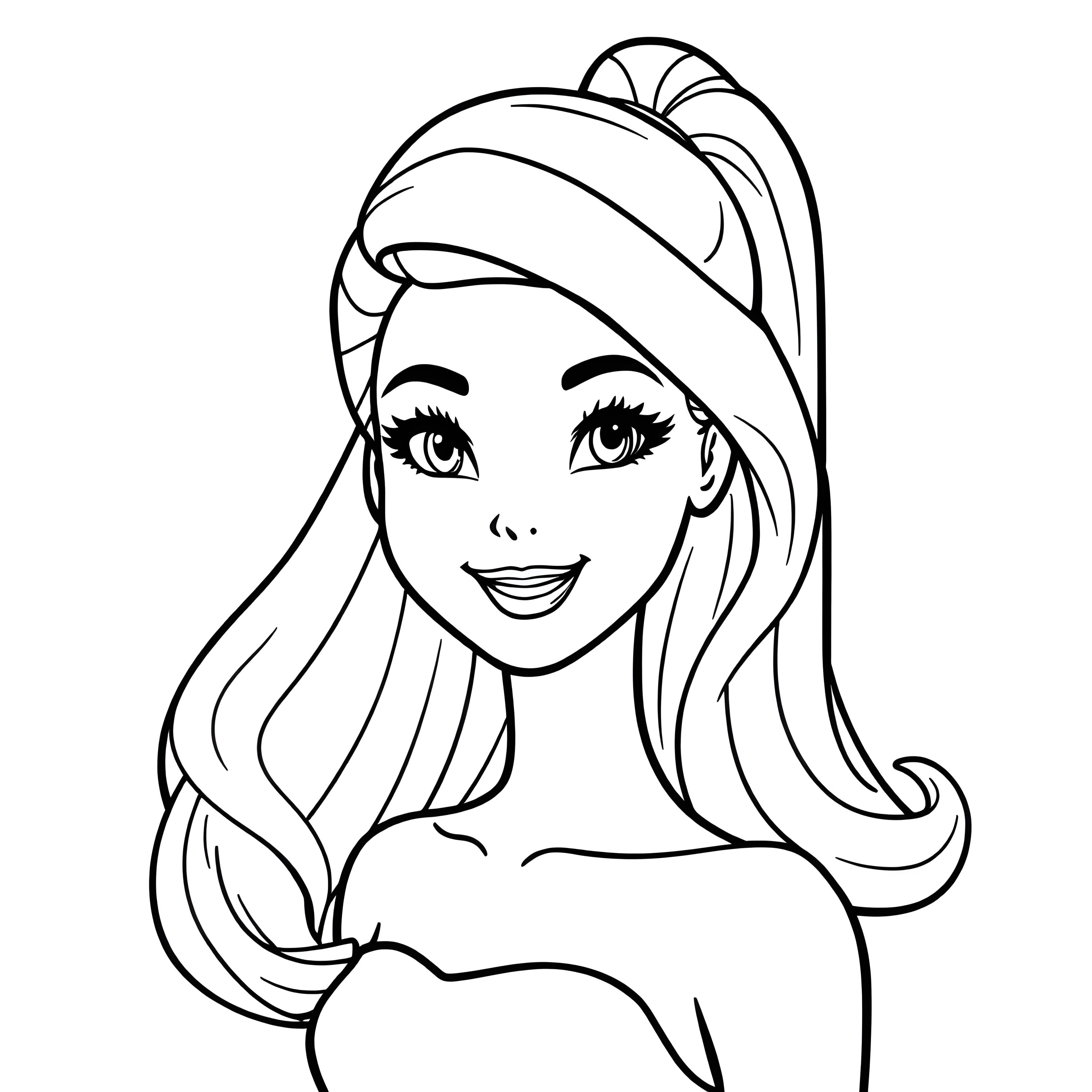 Barbie's Stylish Look