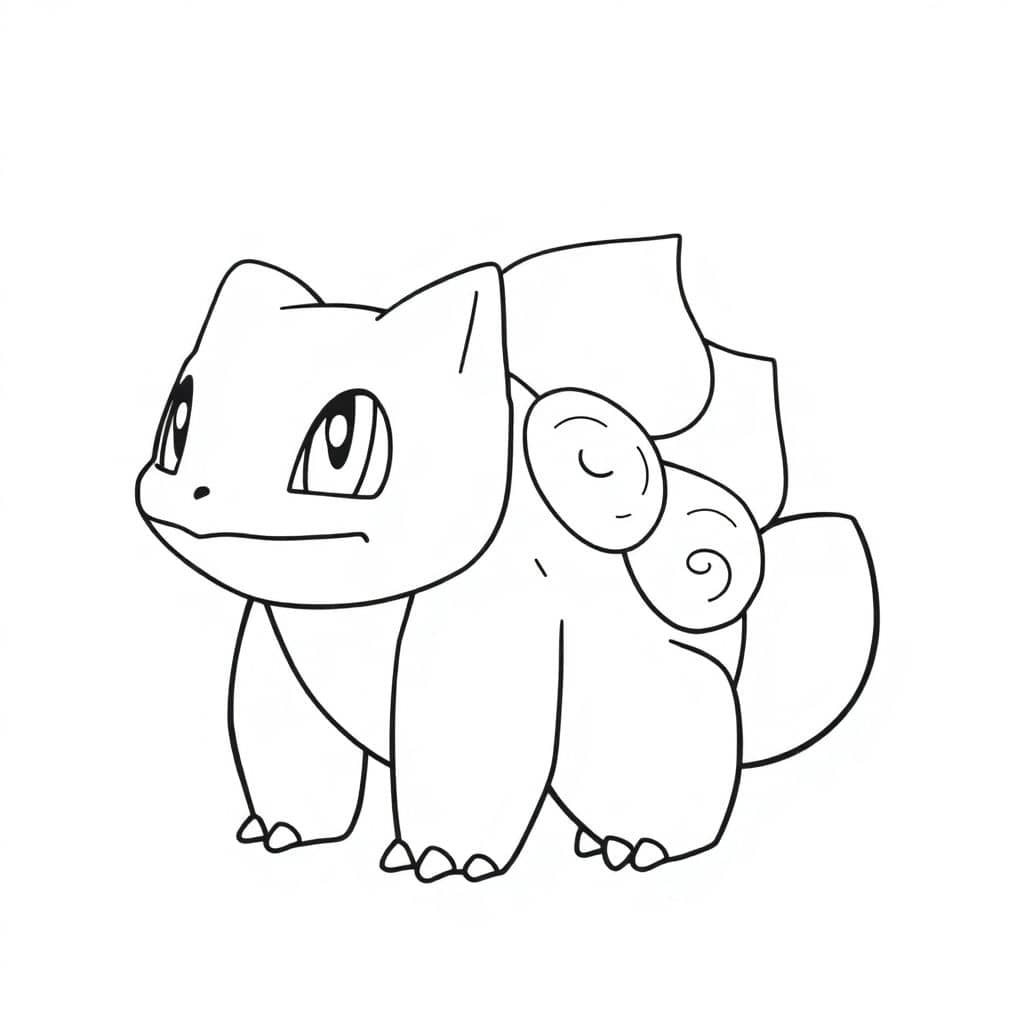 Bulbasaur's Playful Pose
