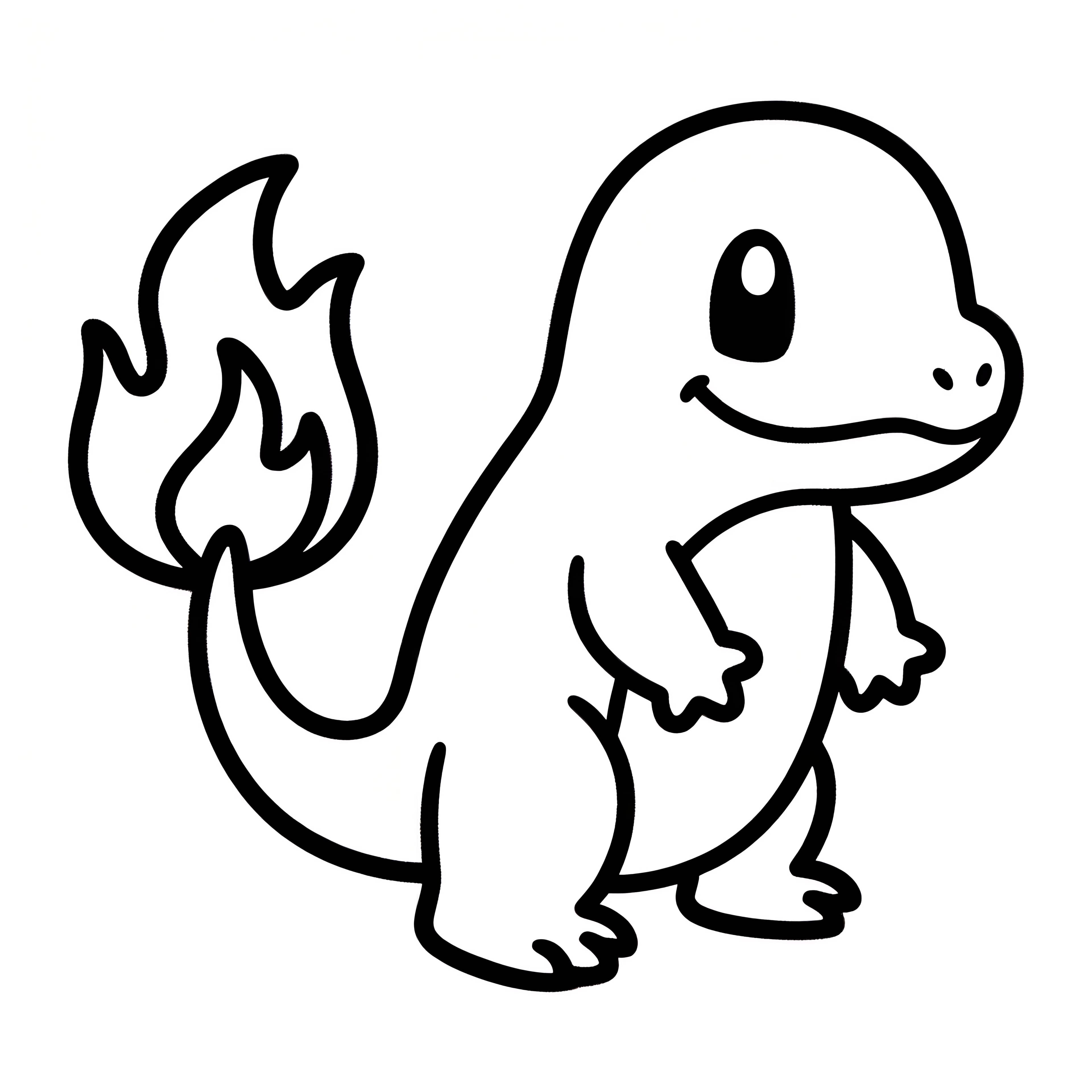 Charmander in Action Pose
