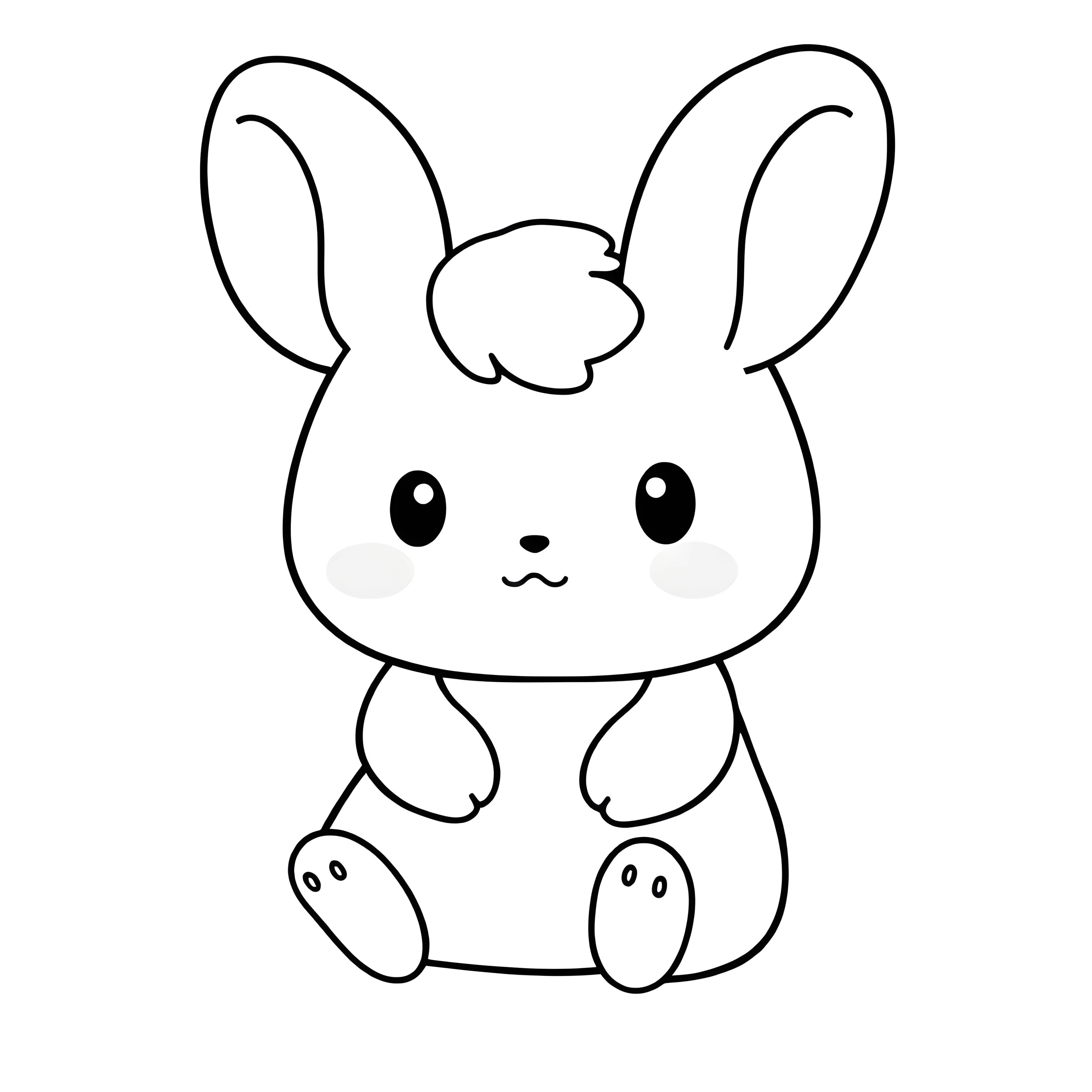 Cinnamoroll Relaxing with Ears Spread Wide