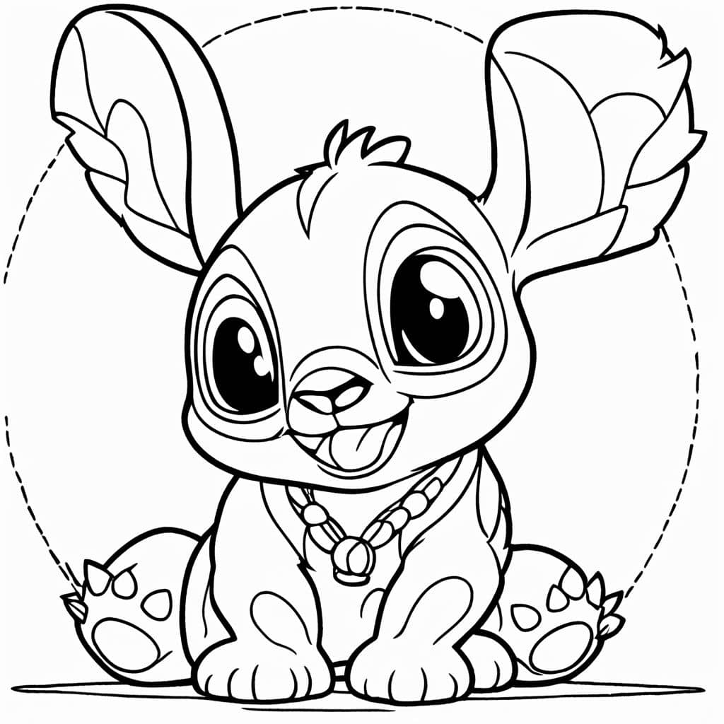 Classic Stitch with Playful Tail