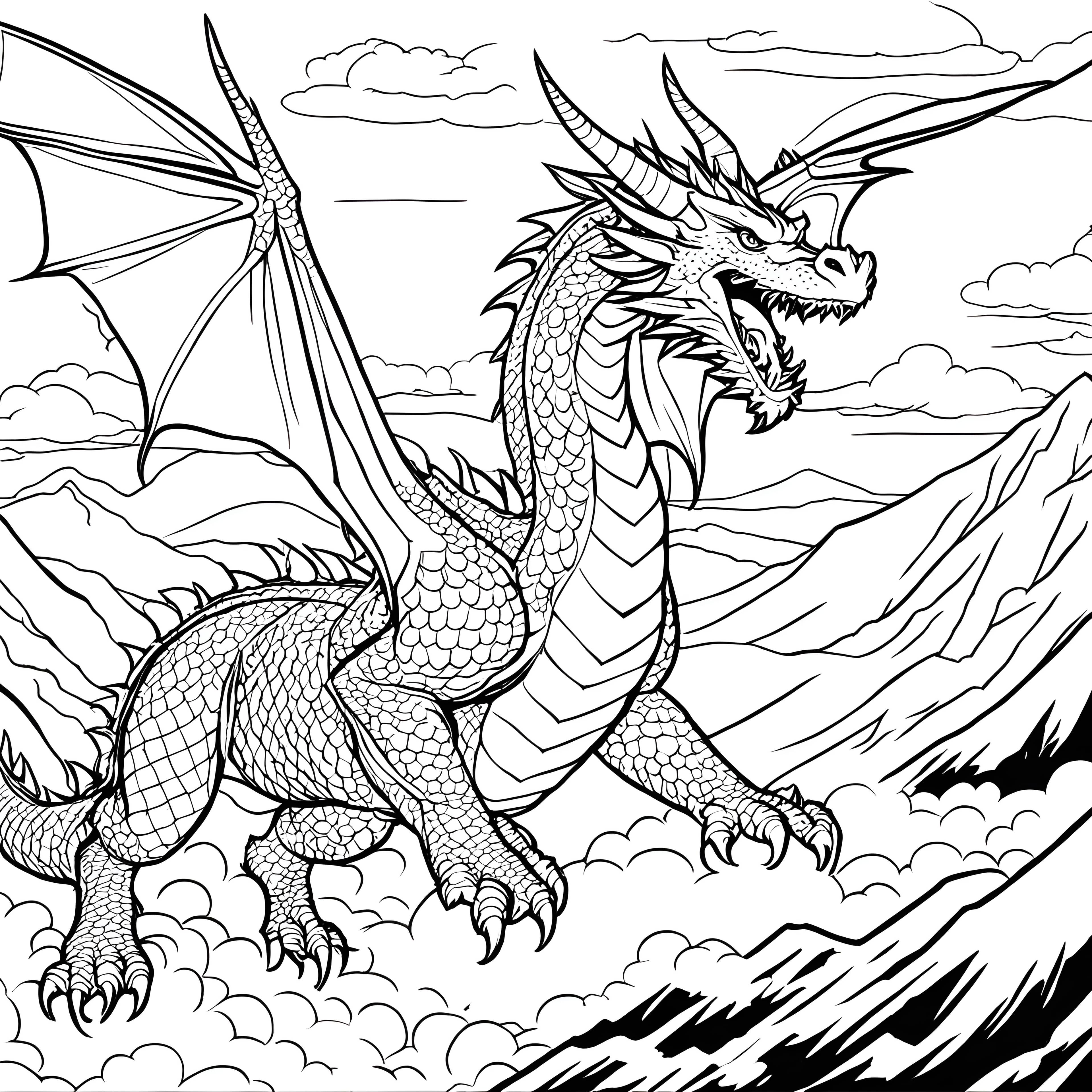 Cloud-Riding Dragon