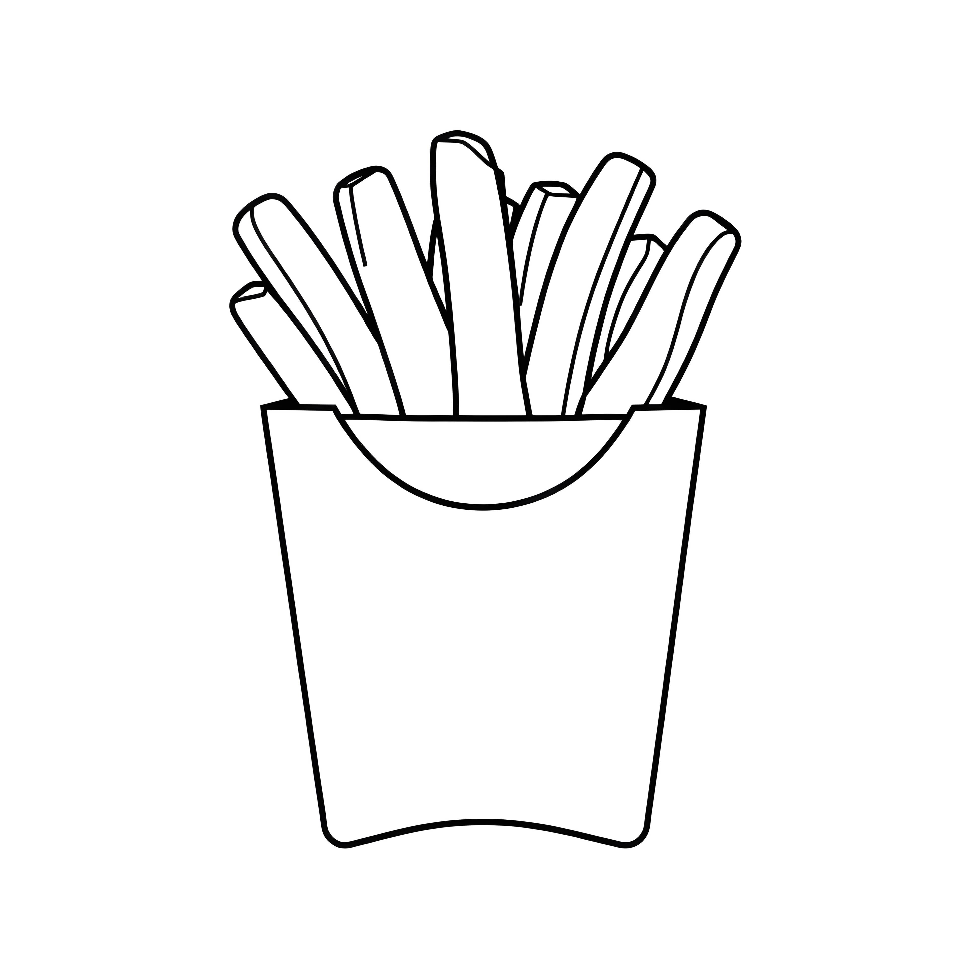 French Fries with Dipping Sauce