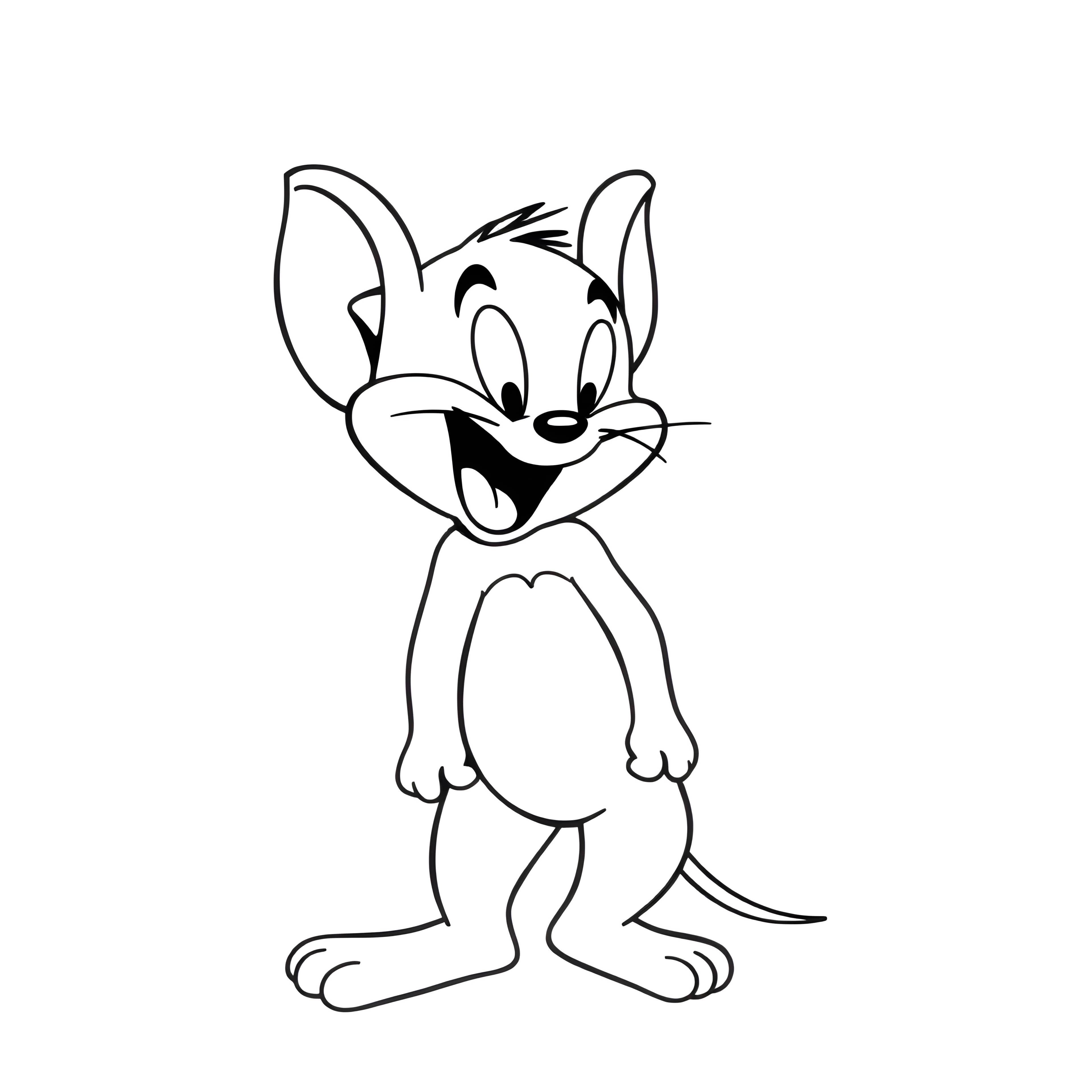 Jerry the Mouse Running