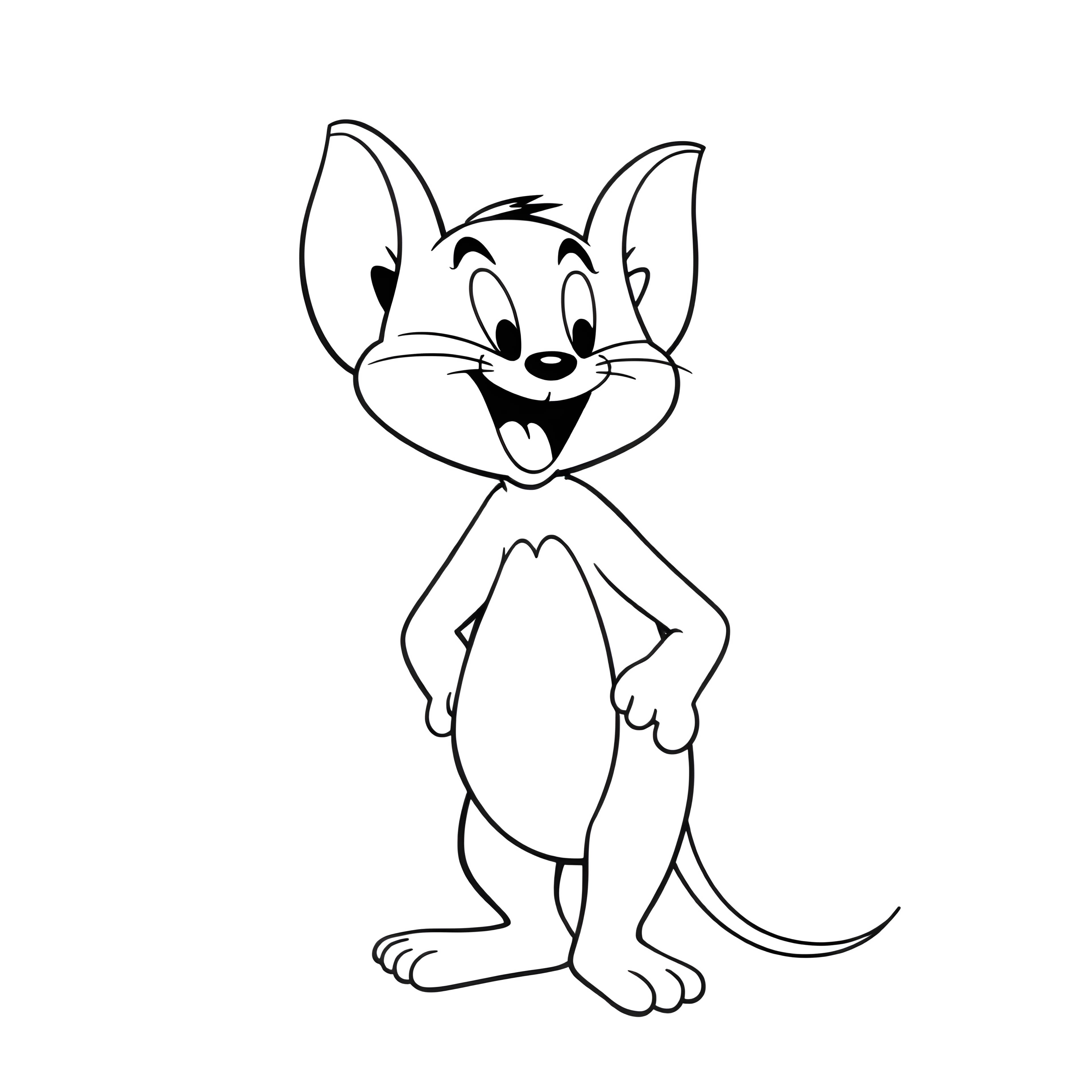 Jerry the Mouse Waving Hello