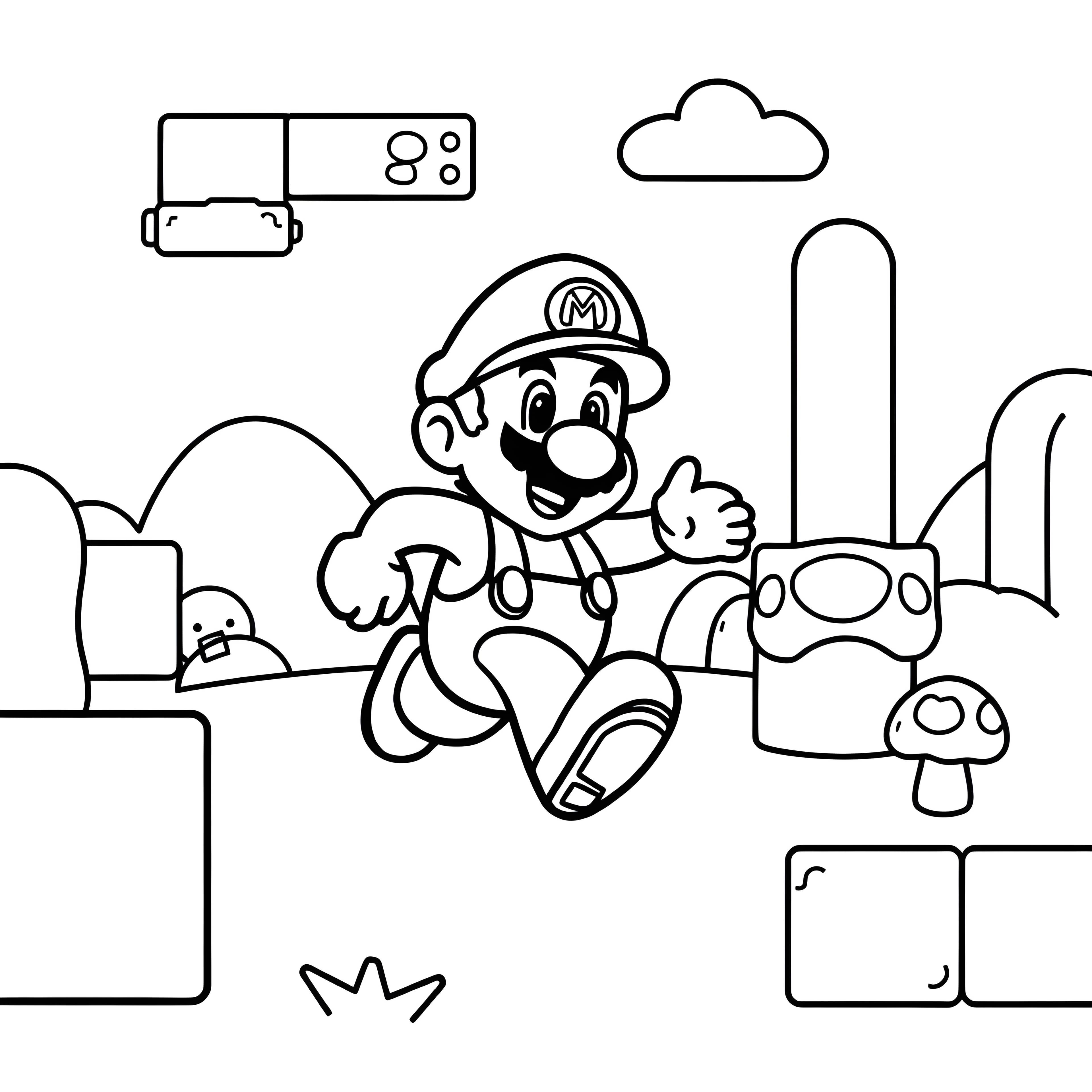 Mario's Game World Journey