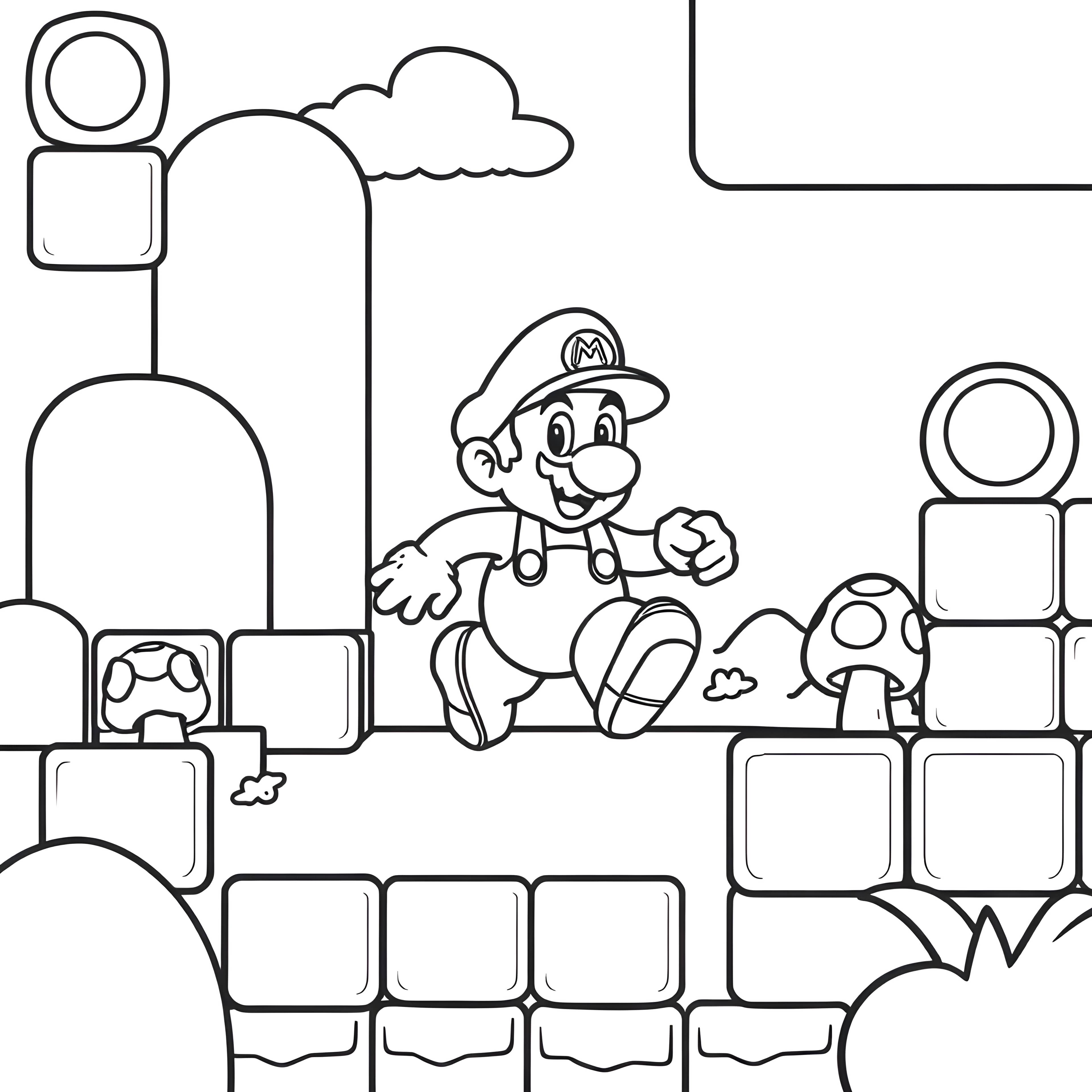 Mario's Mushroom Kingdom Adventure