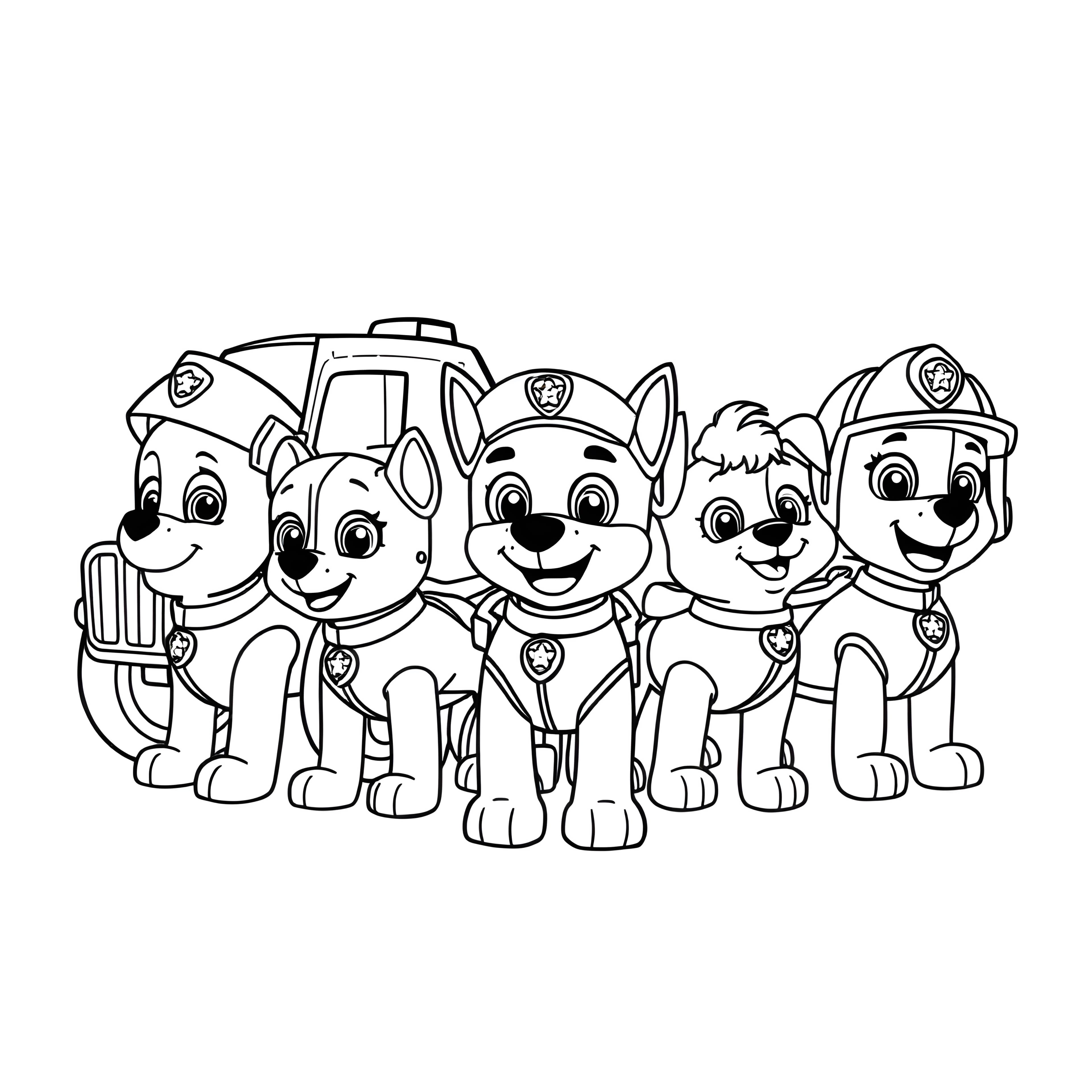 Paw Patrol Vehicle Parade