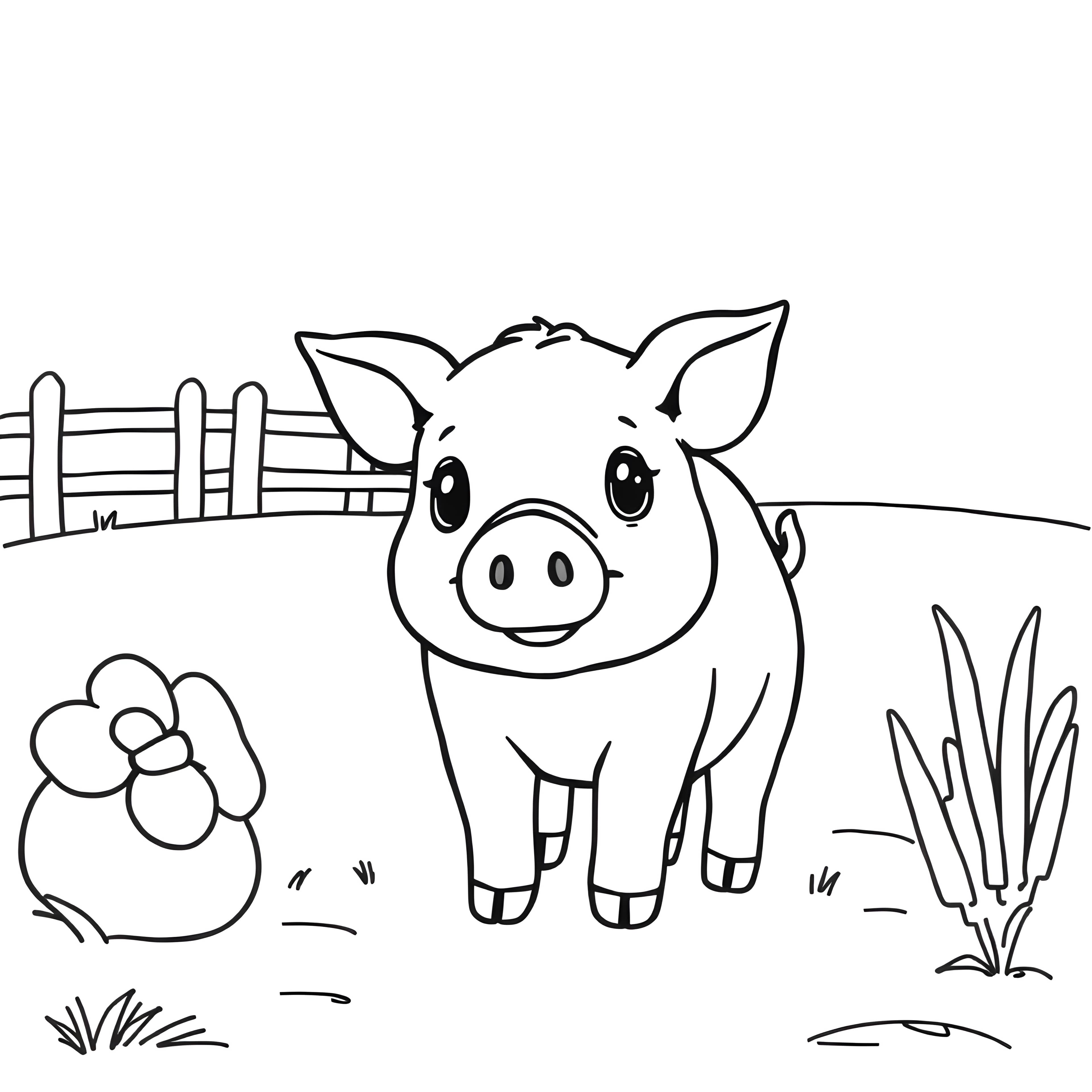 Piglet's Barnyard Friends