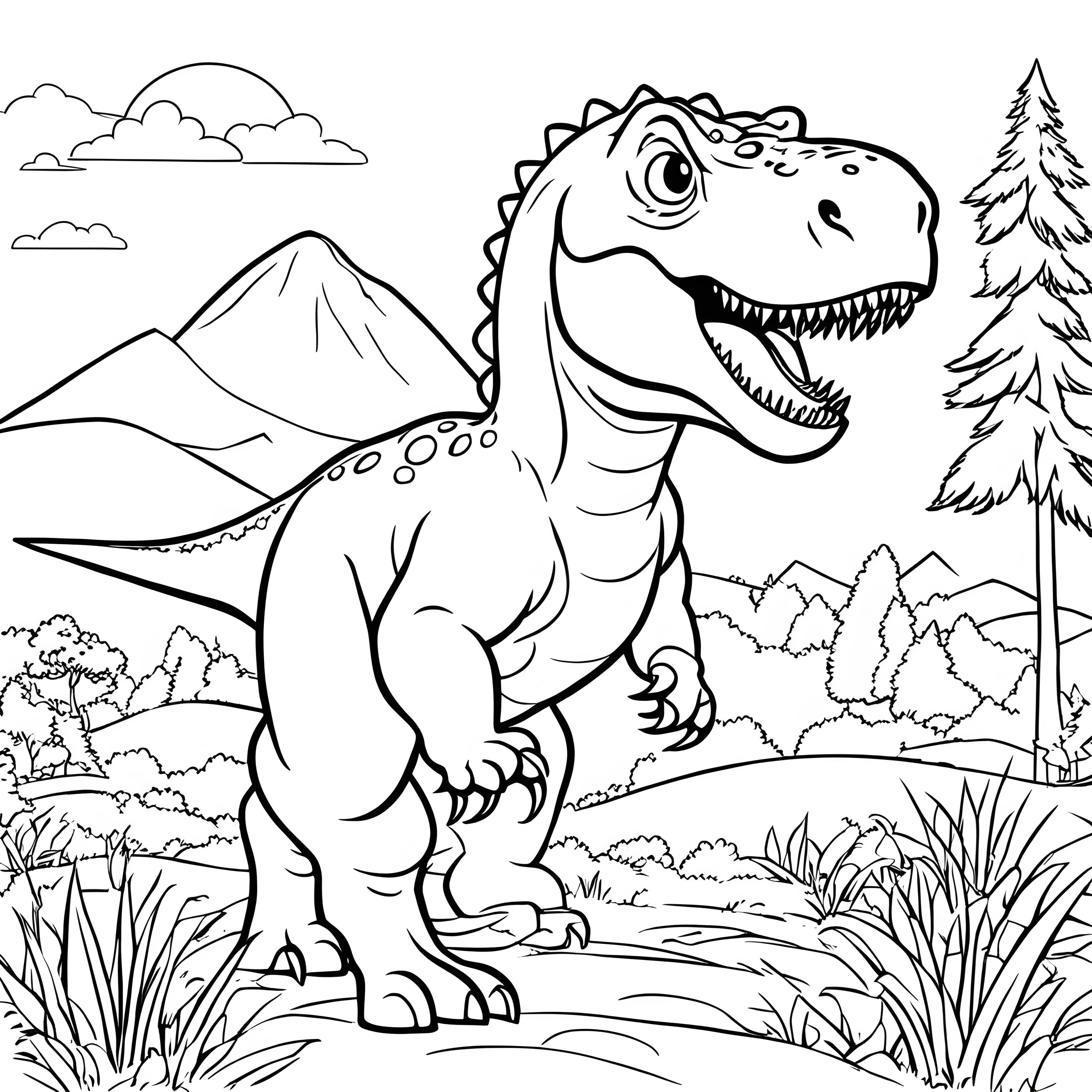 Prehistoric T-Rex Roar