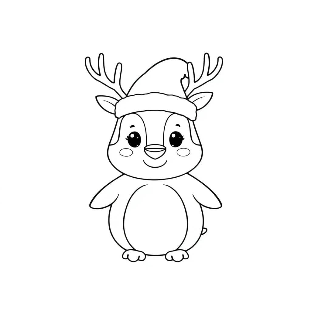 Reindeer in a Winter Wonderland