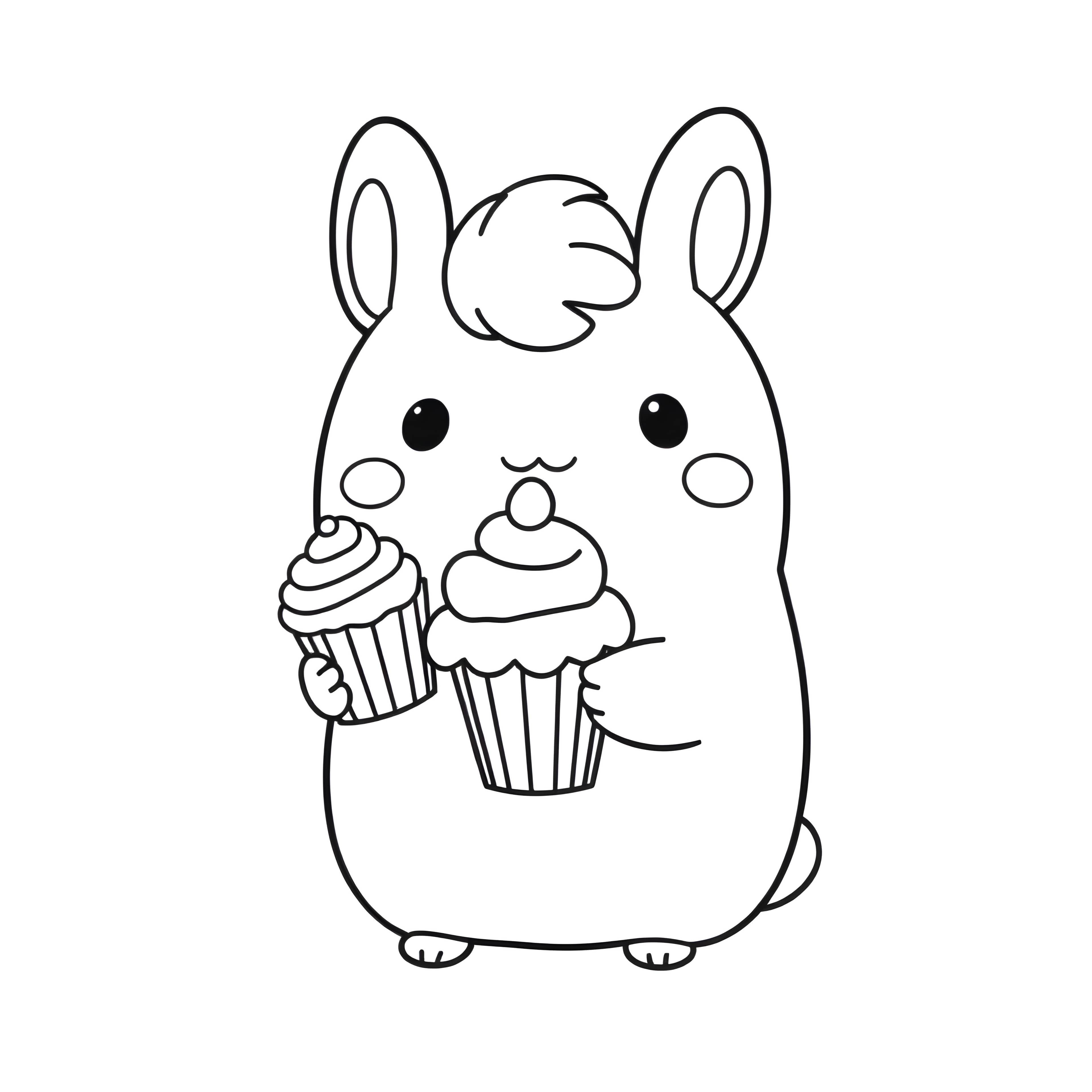 Simple Cinnamoroll Cupcake Fun