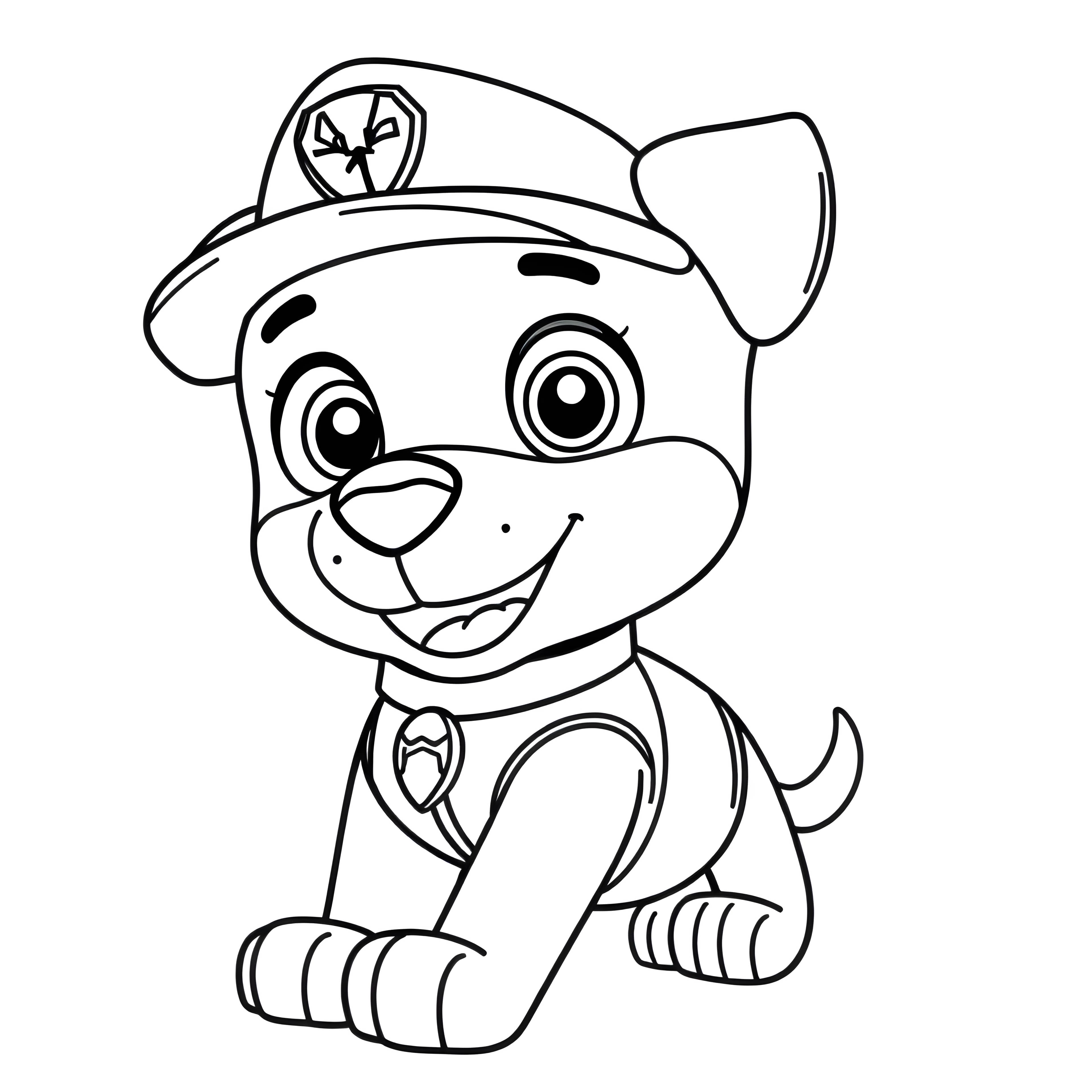 Smiling Marshall Close-Up