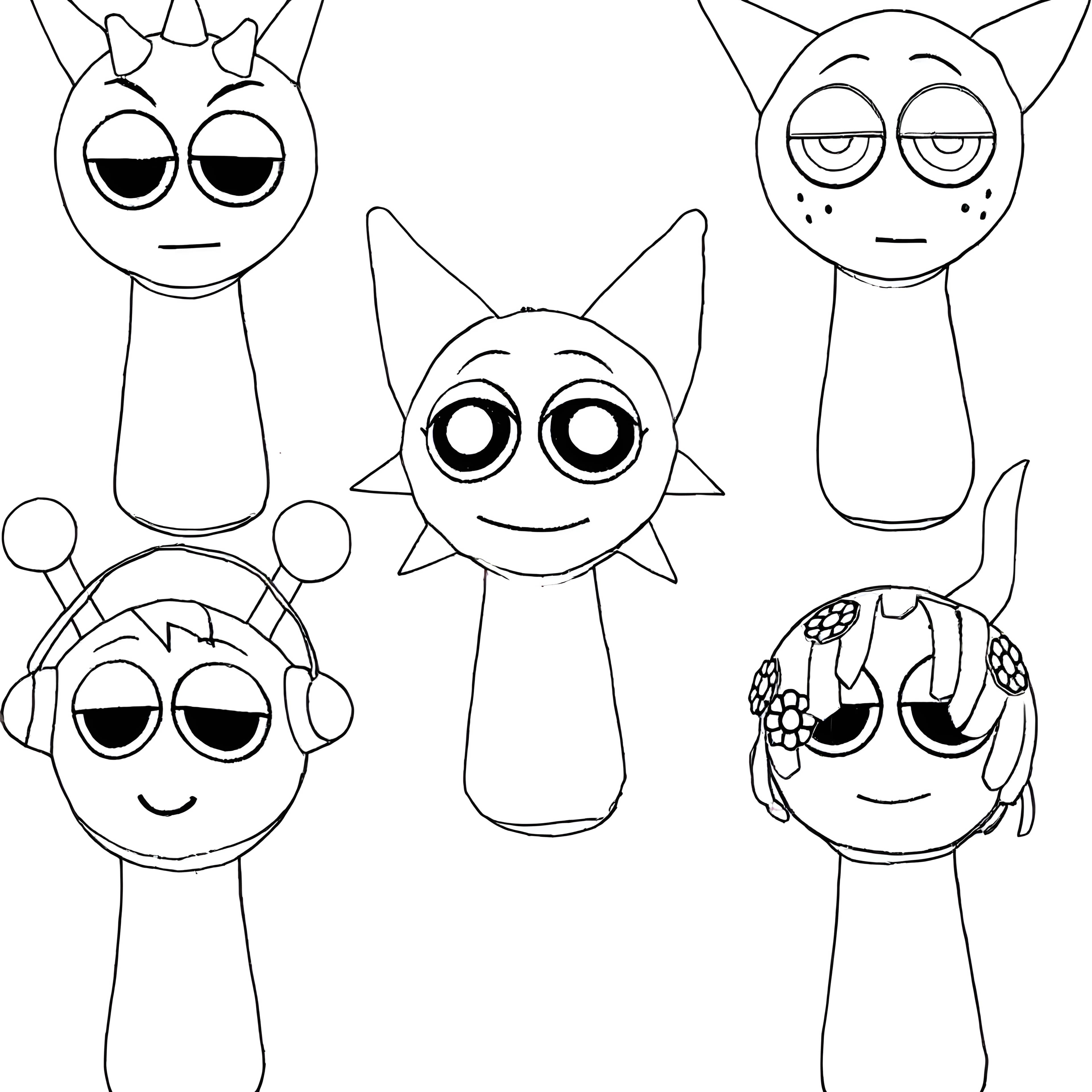 Sprunki and Friends Adventure