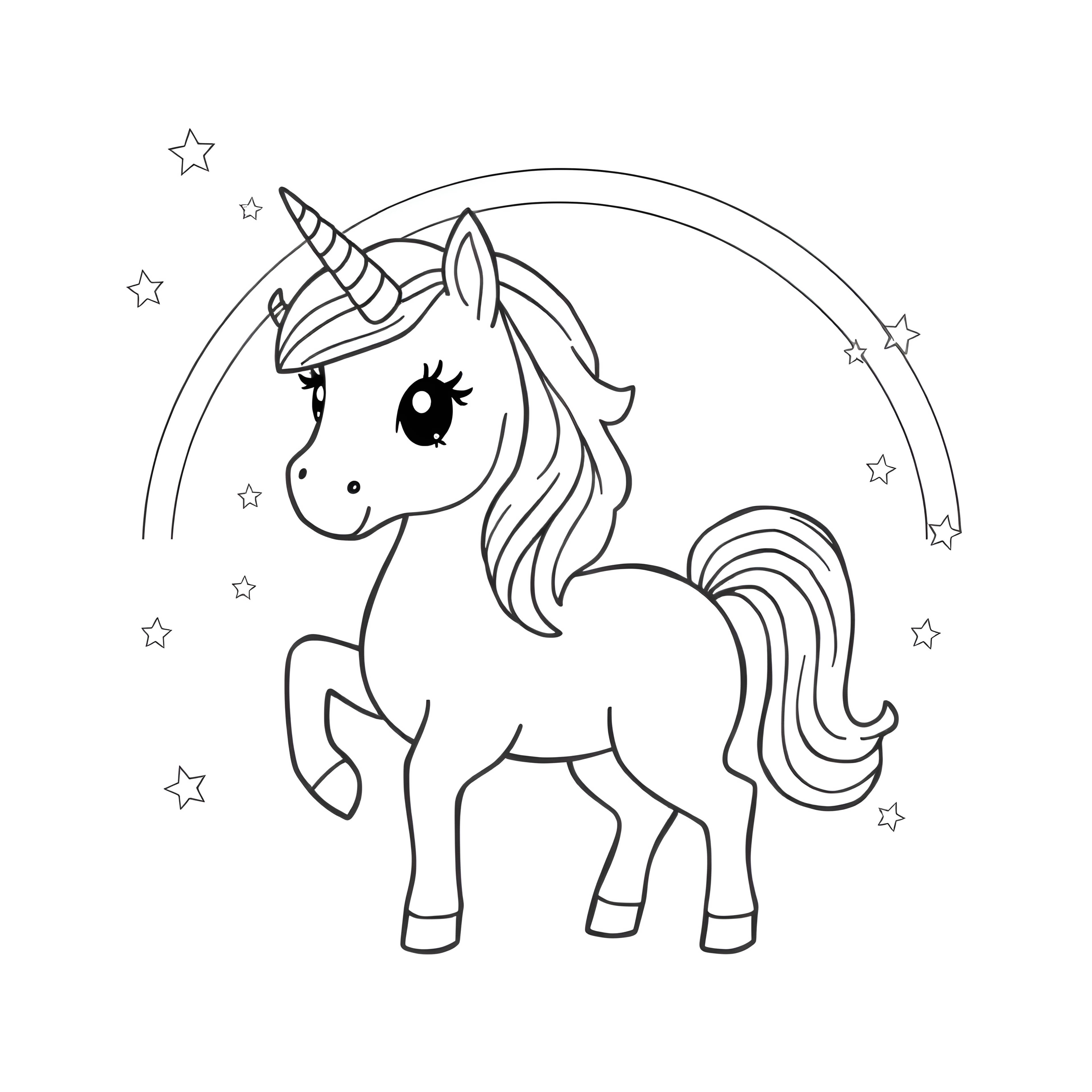 Starry Night Unicorn